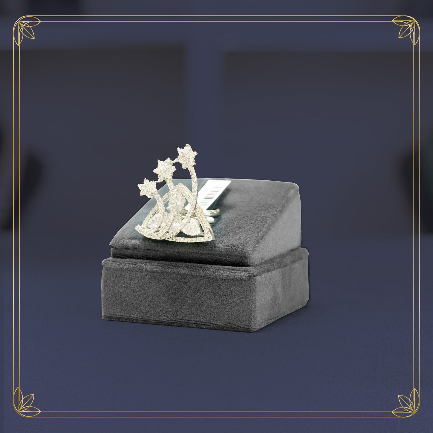 Dazzling Starlight Aura Diamond Ring