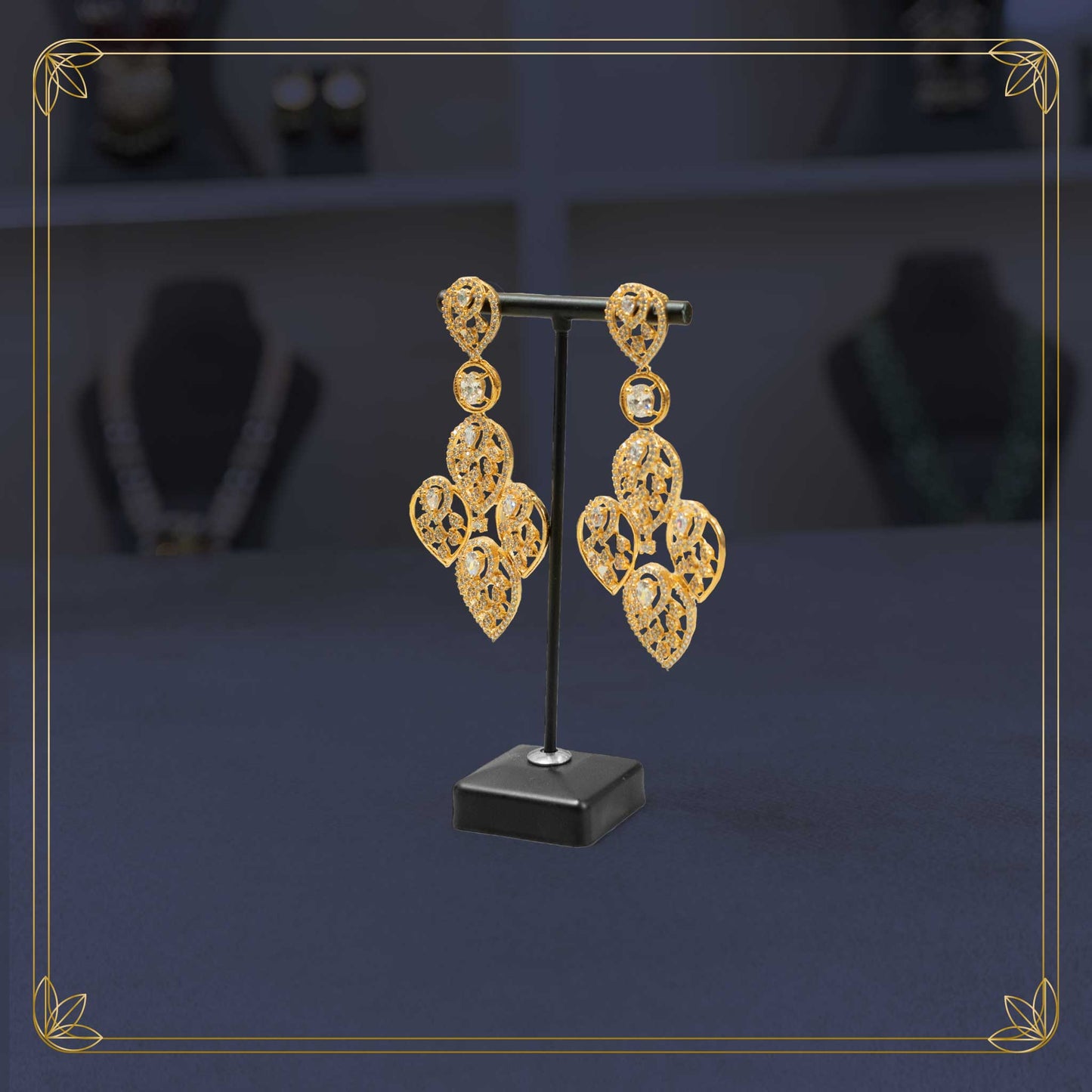 The Celestial Empress Jhumkas
