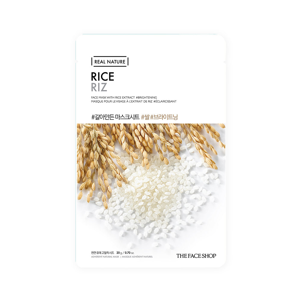 Real Nature Rice Face Mask 20g