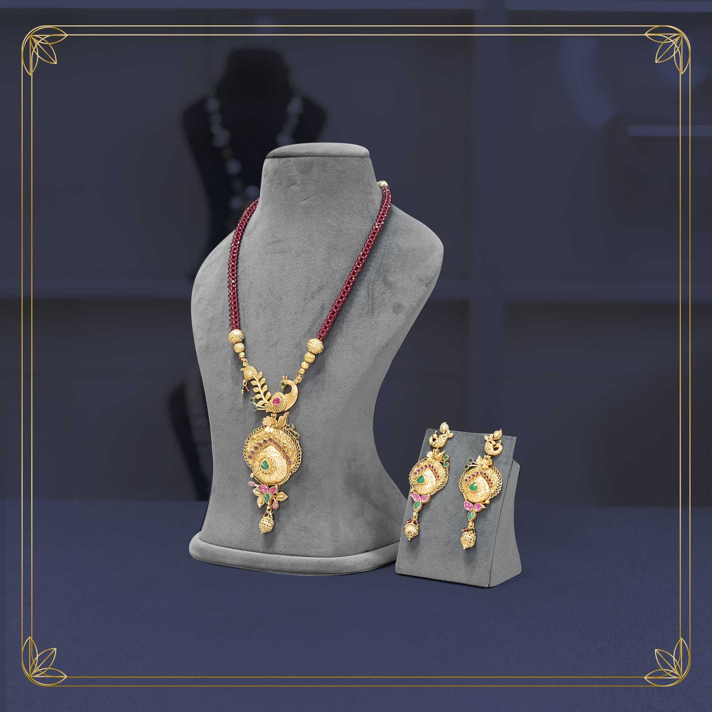 Stunning Peacock Elegance jewelry Set