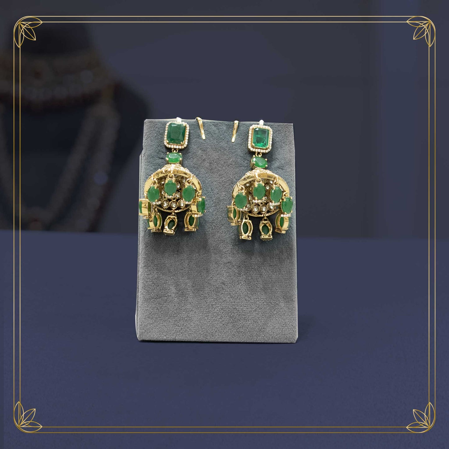 Timeless Mehandi Green Victorian Bridal Set - Rental
