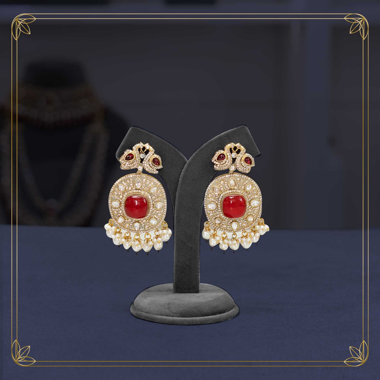 Ruby Sapphire Mirage Necklace