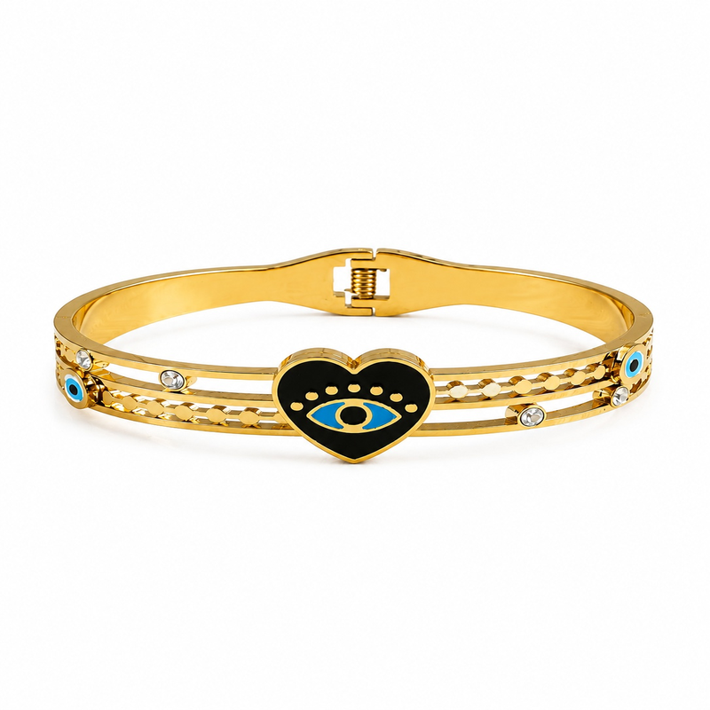 Evil Eye Heart Bracelet (52206)