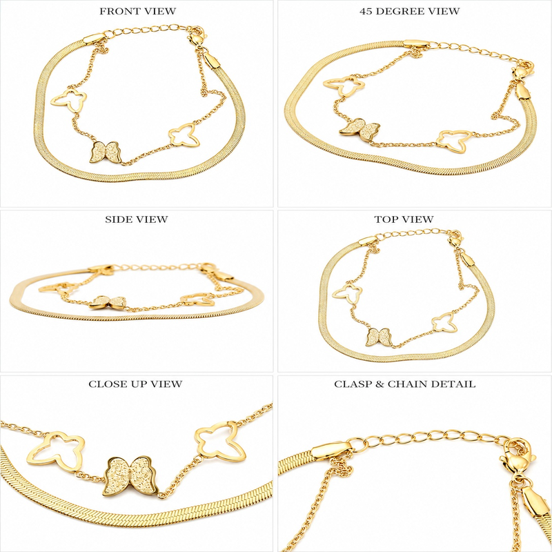 The Golden Flutter Bracelet(52228)