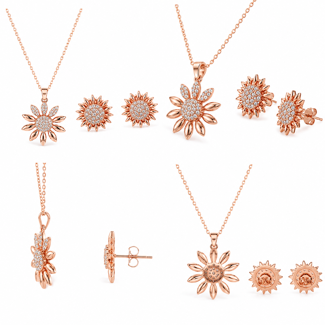 Twinkle Bloom Pendant Set (56507)
