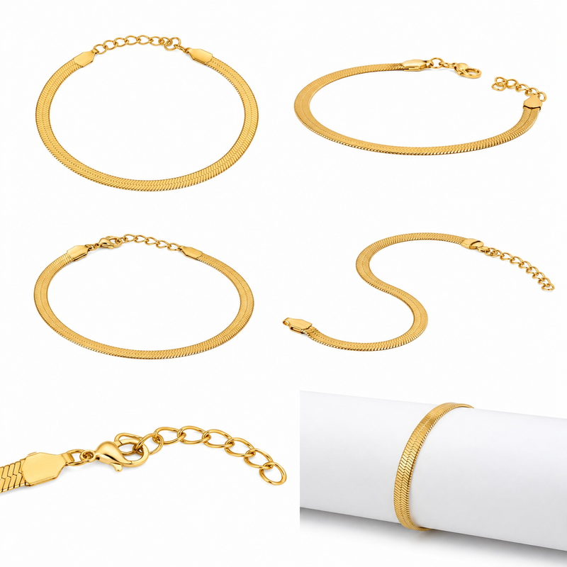 Luxe Herringbone Bracelet (52184)
