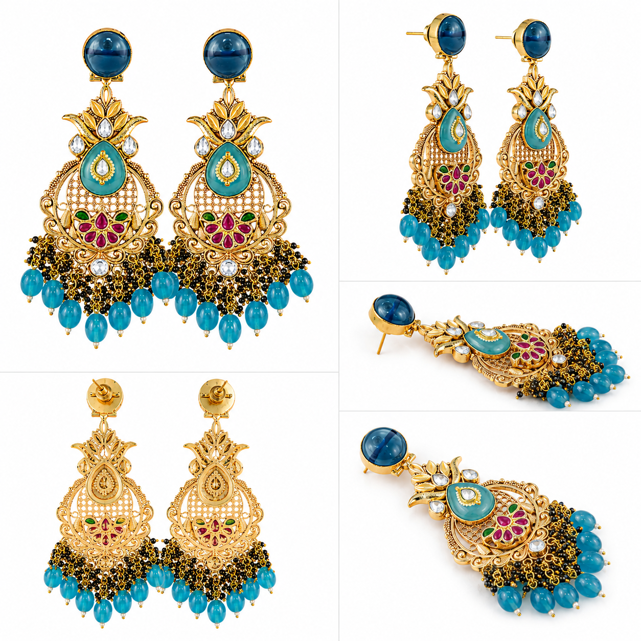 Ocean Bloom Earrings (55652)