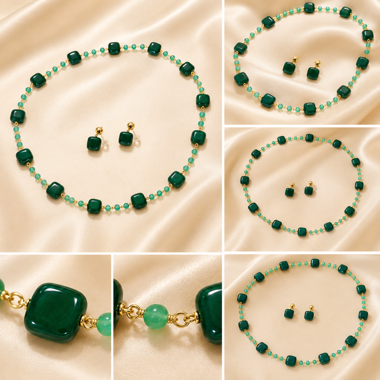 Panna Noor Necklace Set