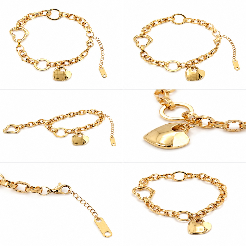 Celestia Heart Link Bracelet (51888)