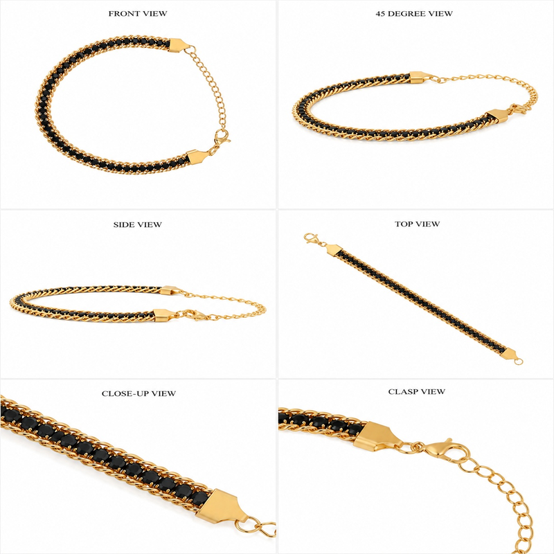 Midnight Luxe Bracelet(52238)