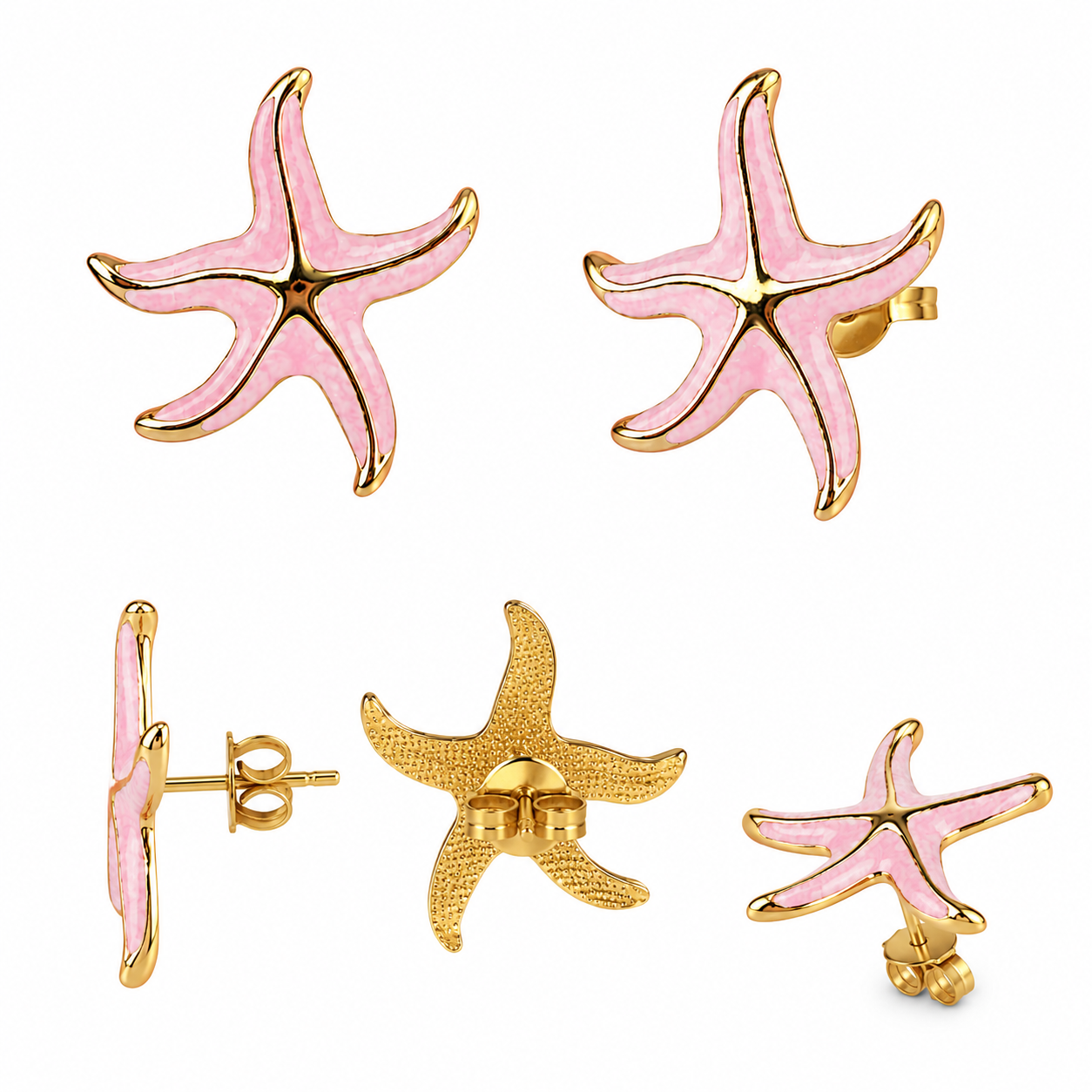 Blush Starfish Studs (52339)