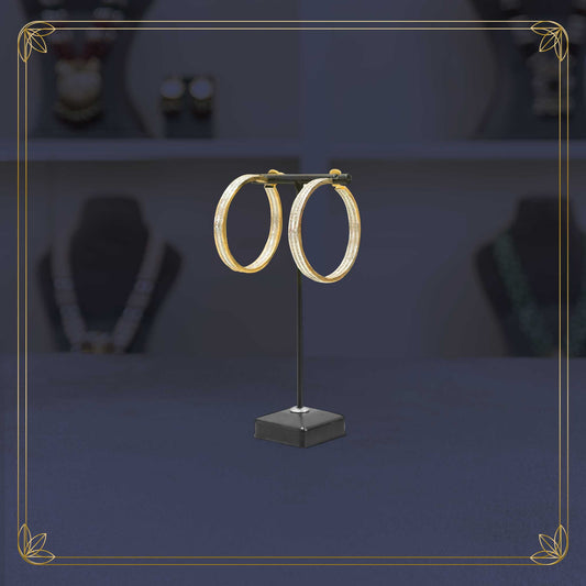 The Empress's Radiance Hoop Earing's