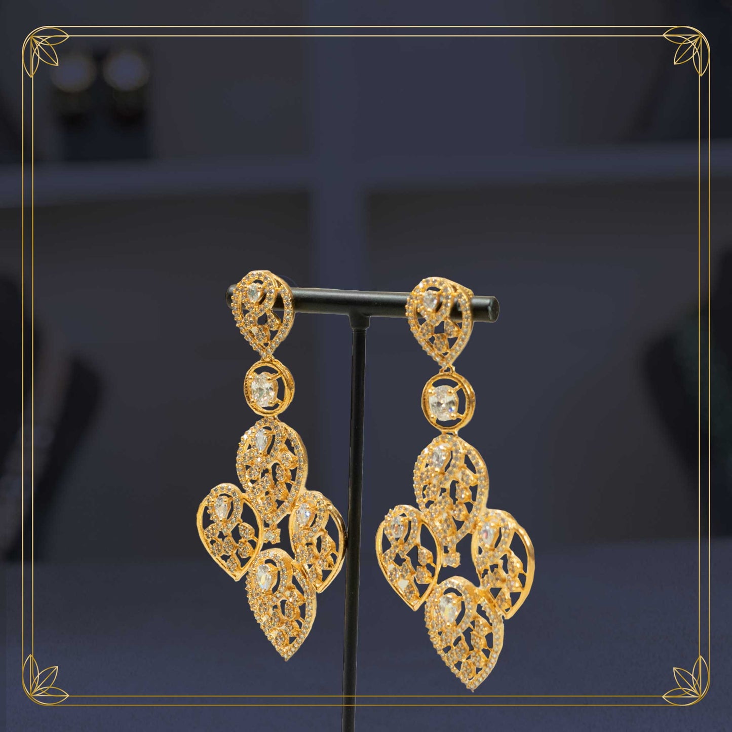 The Celestial Empress Jhumkas