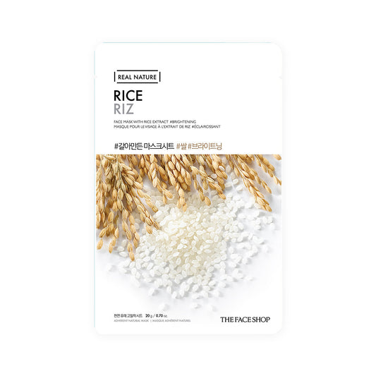 Real Nature Rice Face Mask 20g