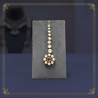 Heritage Padmavati Gemstone Bridal Set - Rental