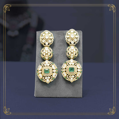 Royal Emerald Green Bridal Jewellery - Rental