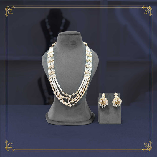 Stunning Multi-Layer Pearl Necklace set