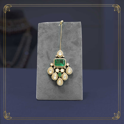 Timeless Mehandi Green Victorian Bridal Set - Rental