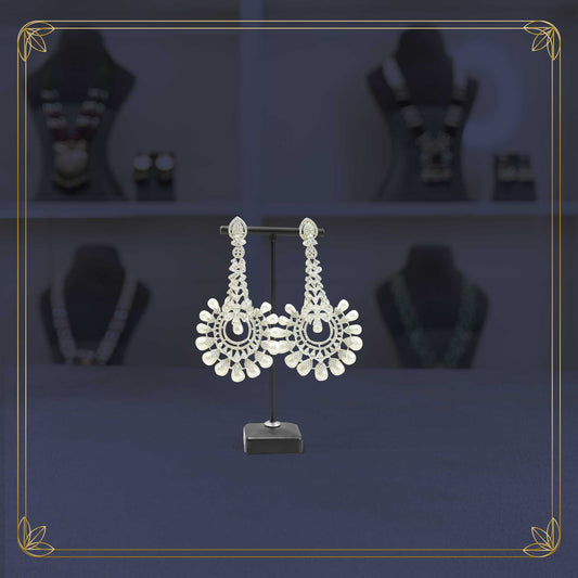 Queen's Crystal Wreath Earing's