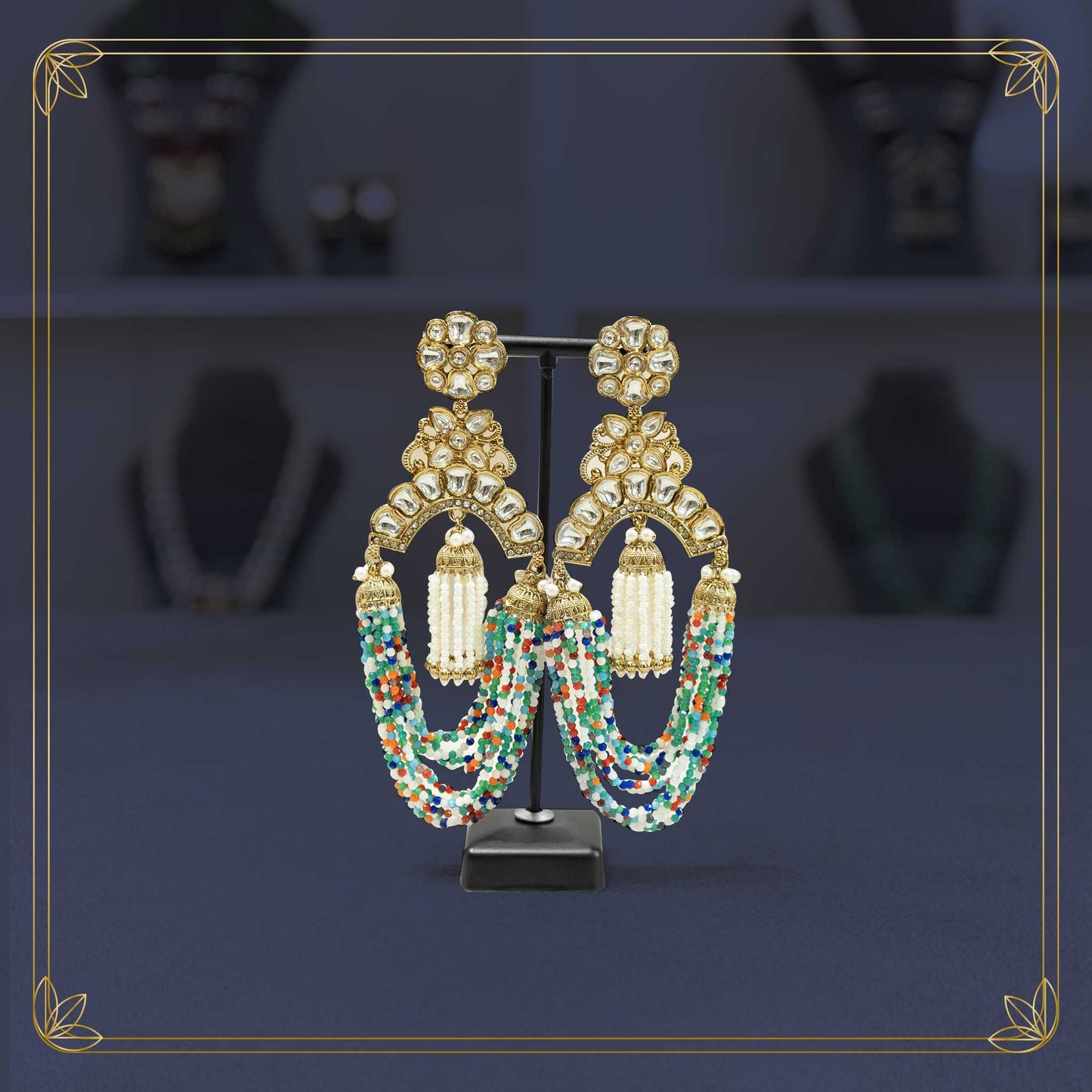 The Serene Emerald Drops