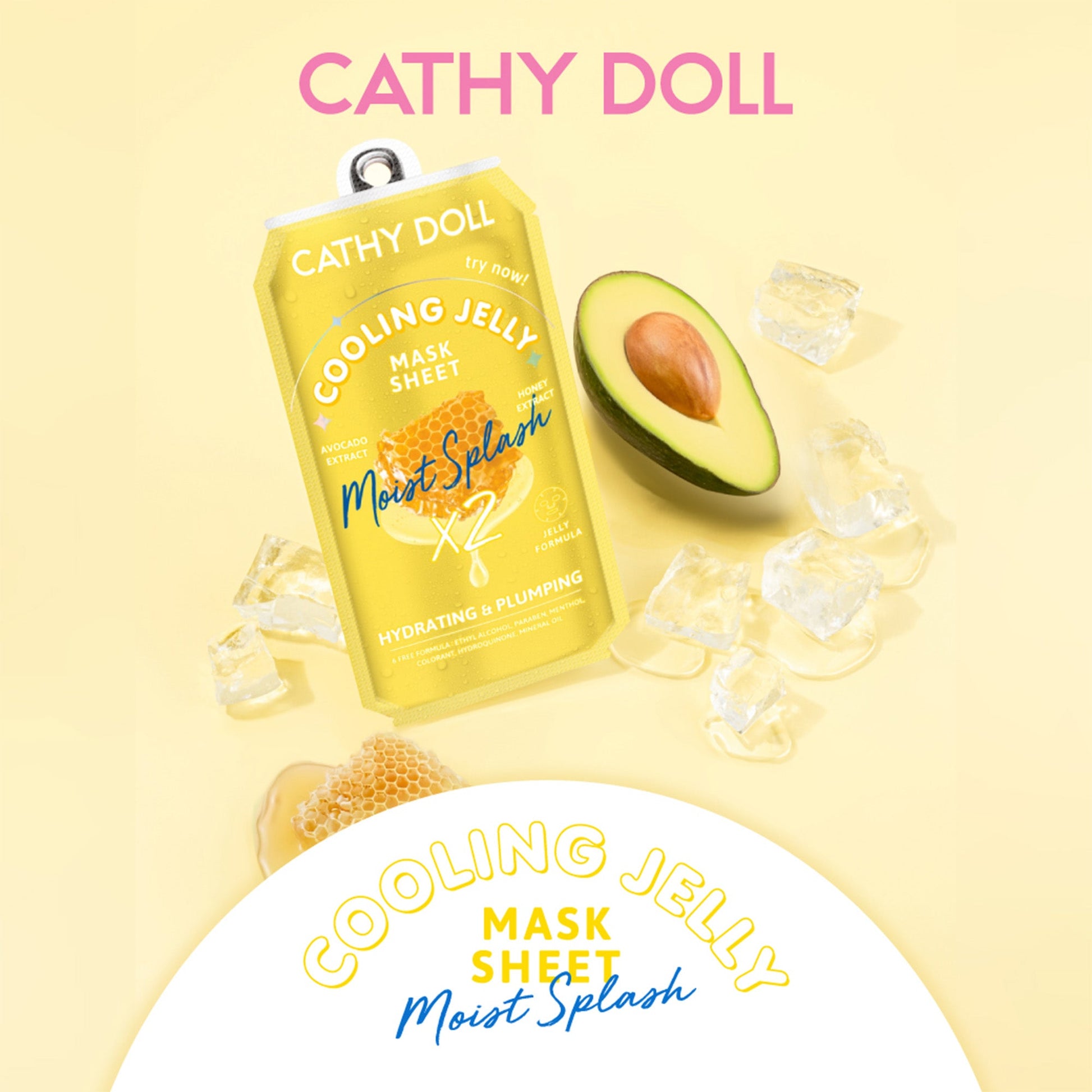 Moist Splash Cooling Jelly Mask Sheet