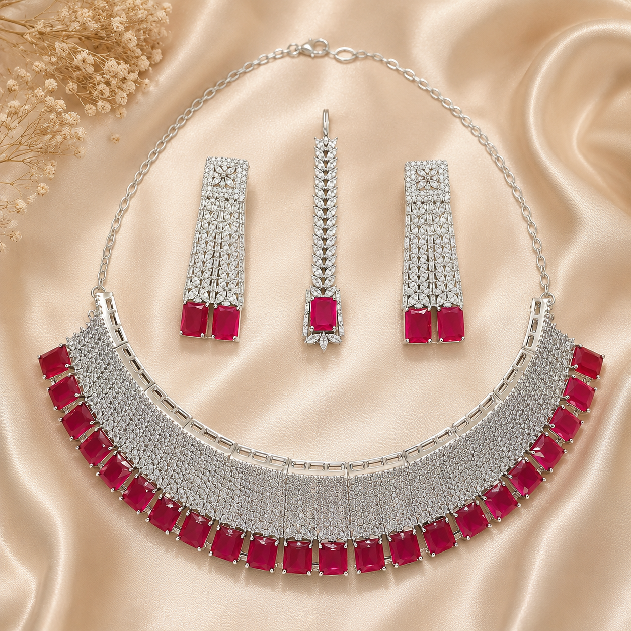 Ruhani Ruby Royale Set