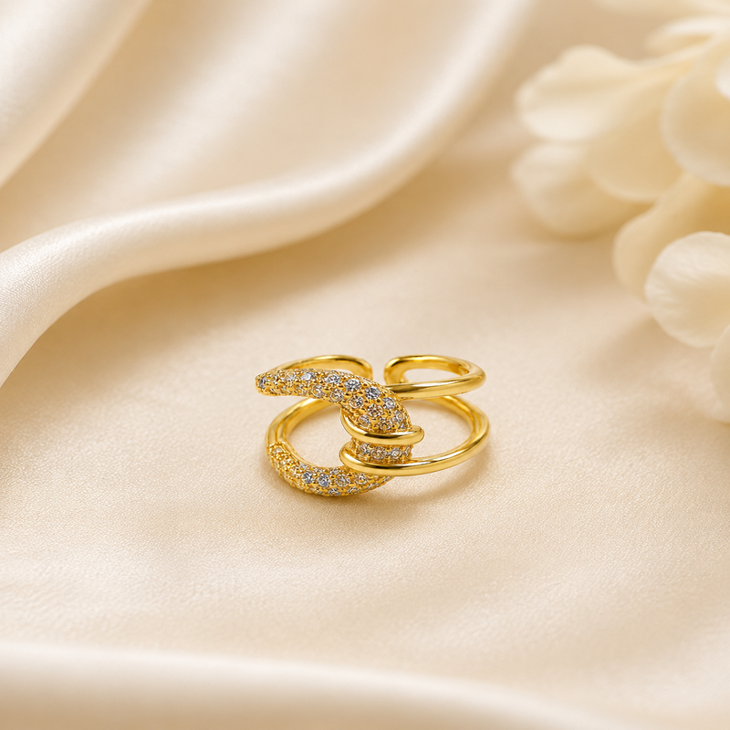 Celeste Wrap Diamond Ring
