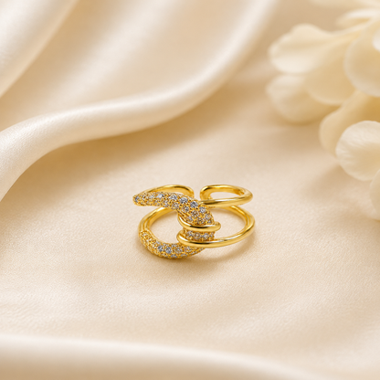 Celeste Wrap Diamond Ring