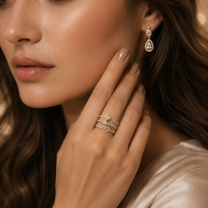 Celestia Crown Ring