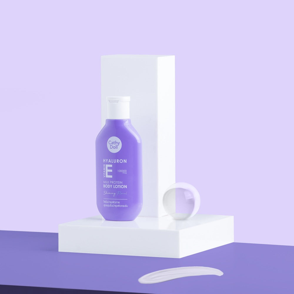 Cathy Doll Hyaluron Vitamin E Milk Protein Body Lotion Shining Floral