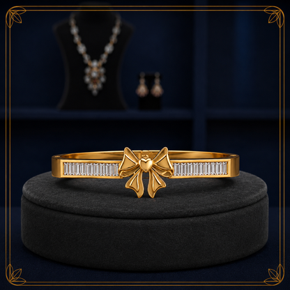 Luxury Bow Crystal Bracelet for Women