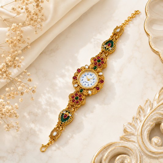 Royal Meenakari Watch (53420)