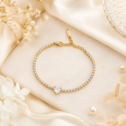 Heartlight Tennis Bracelet (52225)