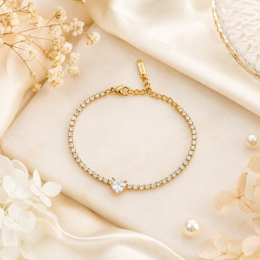 Heartlight Tennis Bracelet (52225)
