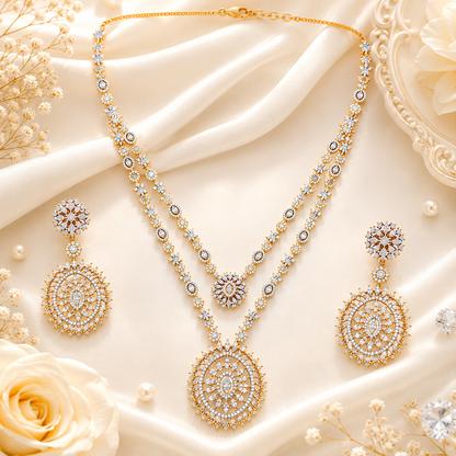Sunray Royale Necklace Set (54631)
