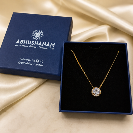 Golden Radiance Pendant