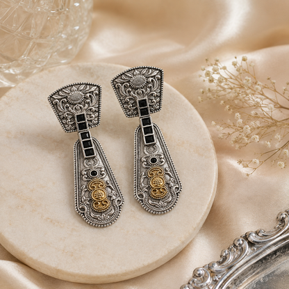 Noir Heritage Drop Earrings (53749)