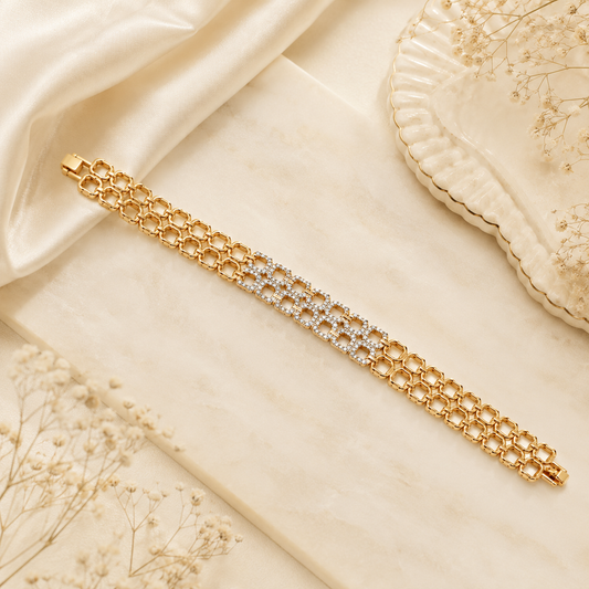 Celestia Crystal Chain Bracelet (56667)