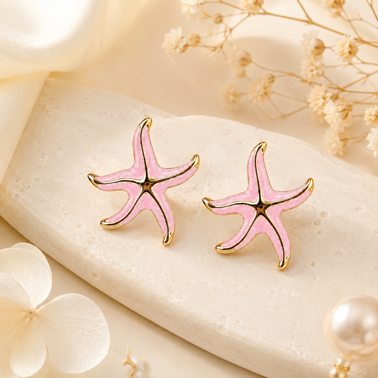 Blush Starfish Studs (52339)