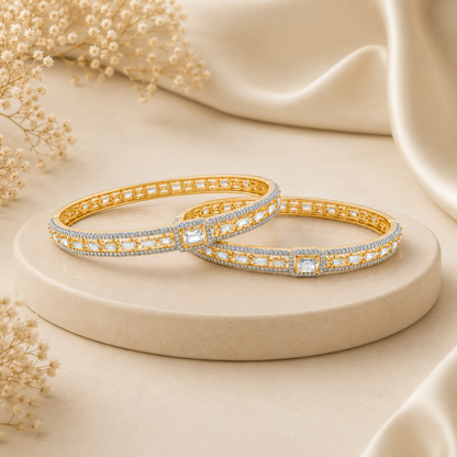 Imperial Crystal Bangles  (54929)