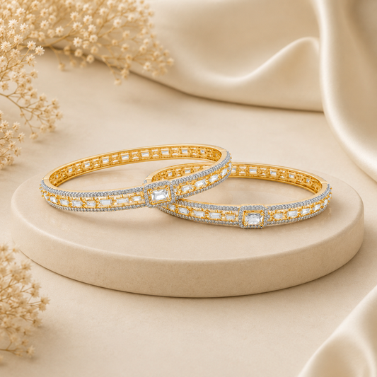 Imperial Crystal Bangles  (54929)