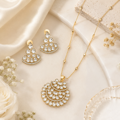 Noor Chandrika Pendant Set (50160)