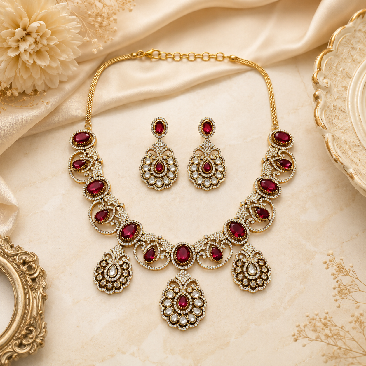 Ruby Royale Victorian Set (55135)