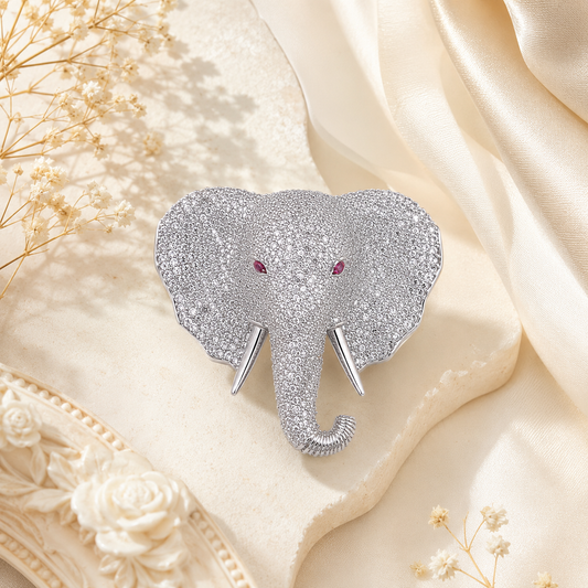 Majestic Gajraaj Brooch (54609)