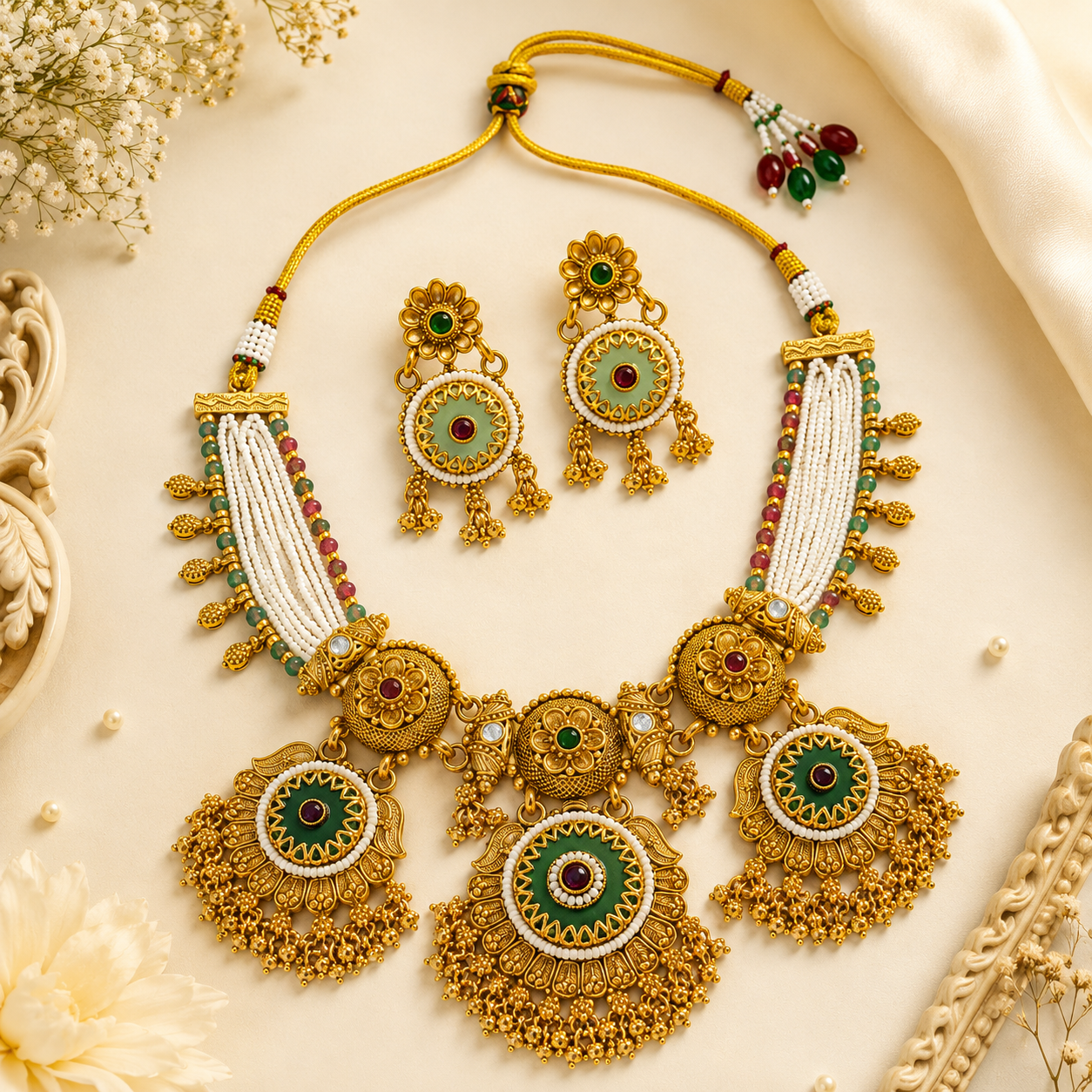 Rajwada Pearl Bloom Set (51588)