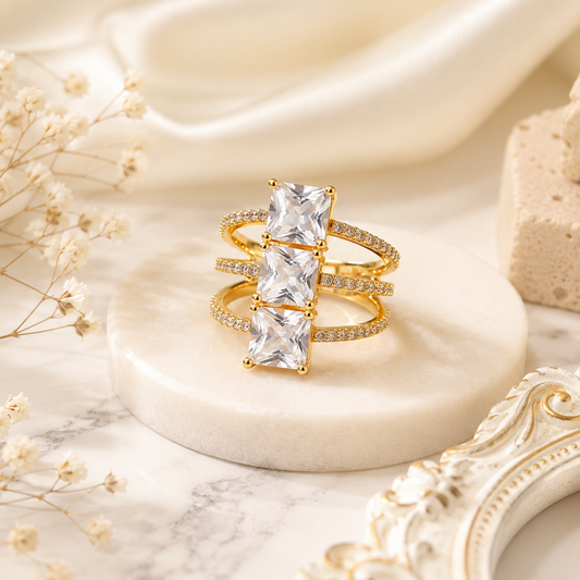 Triple Grace Crystal Ring (55875)