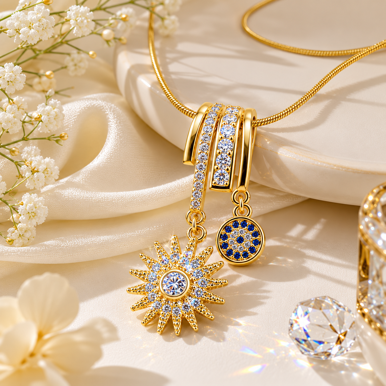 Sun & Soul Charm Pendant (51863)