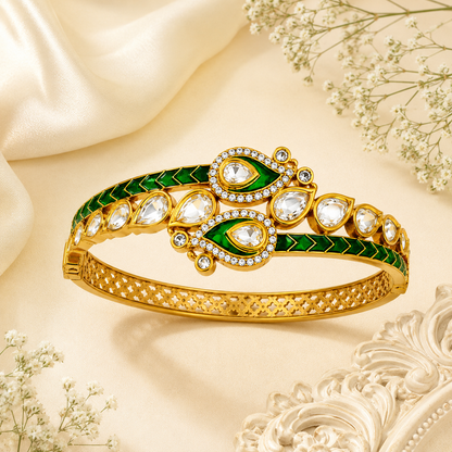 Emerald Mayura Bracelet (54952)