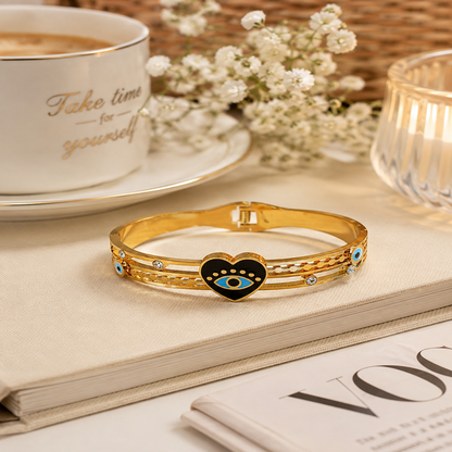 Evil Eye Heart Bracelet (52206)