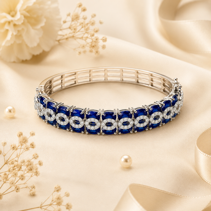 Royal Blue Halo Bracelet (54979)